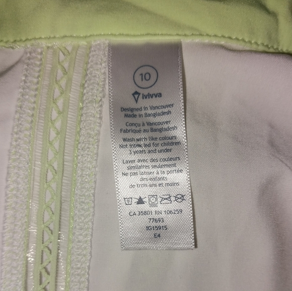 Ivivva Lightweight Collared Tank - Size 10 - Picture 3 of 6